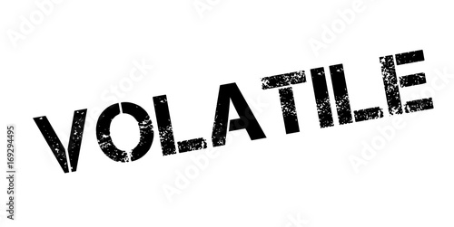Volatile rubber stamp. Grunge design with dust scratches. Effects can be easily removed for a clean, crisp look. Color is easily changed.