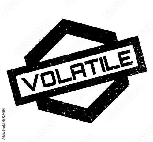 Volatile rubber stamp. Grunge design with dust scratches. Effects can be easily removed for a clean, crisp look. Color is easily changed.