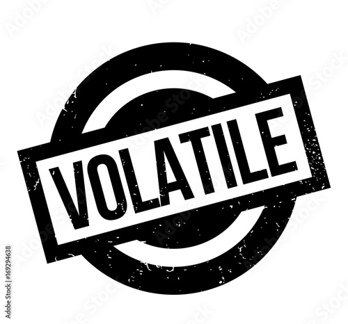 Volatile rubber stamp. Grunge design with dust scratches. Effects can be easily removed for a clean, crisp look. Color is easily changed.