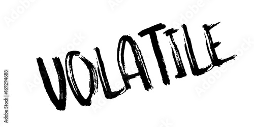 Volatile rubber stamp. Grunge design with dust scratches. Effects can be easily removed for a clean, crisp look. Color is easily changed.