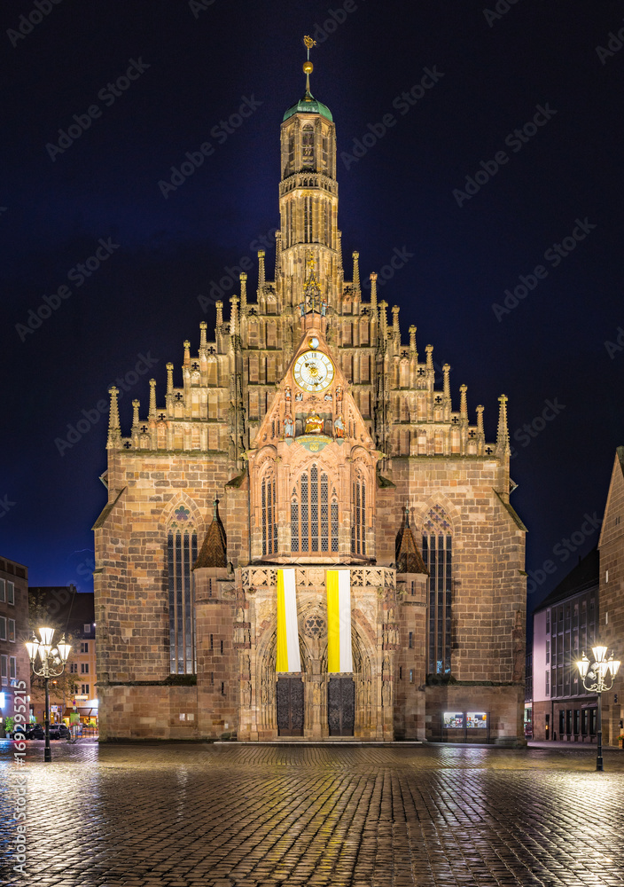 Nuremberg Germany Church Frauenkirche