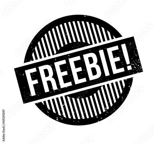 Freebie rubber stamp. Grunge design with dust scratches. Effects can be easily removed for a clean, crisp look. Color is easily changed.