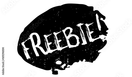 Freebie rubber stamp. Grunge design with dust scratches. Effects can be easily removed for a clean, crisp look. Color is easily changed.