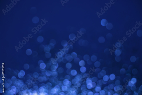 Blue  bokeh texture.Glitter dimond background.Christmas or New Year background