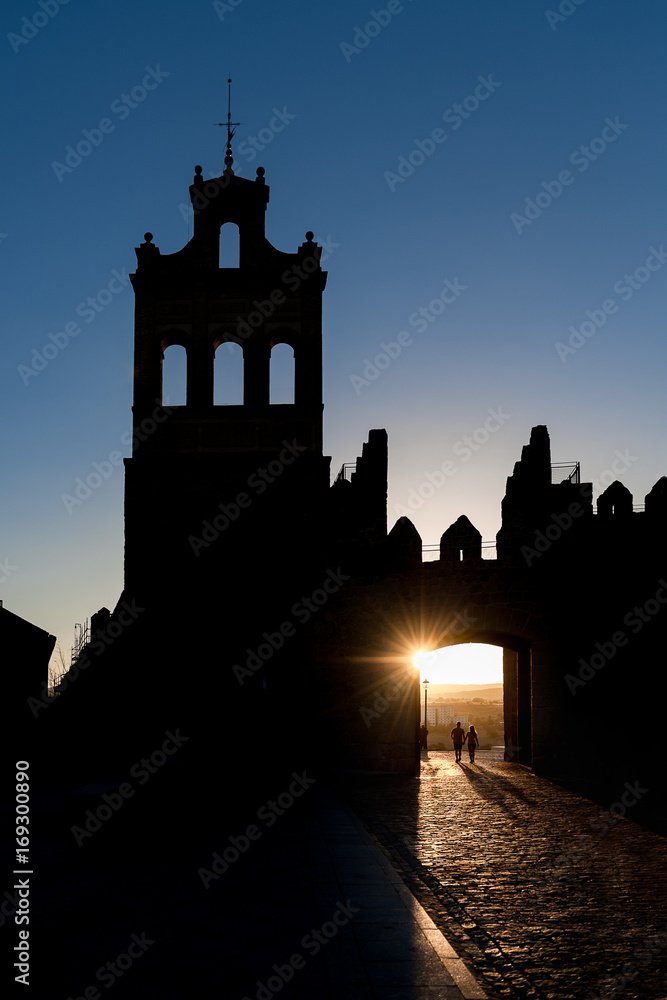 Espadaña de la muralla de Avila Espadaña de la muralla de Avila