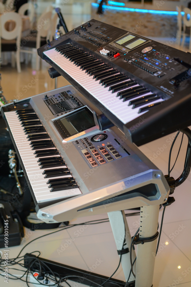 Fototapeta premium Electronic Keyboards (Synthesizer)