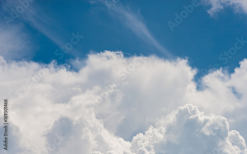 Abstract clould blue sky background