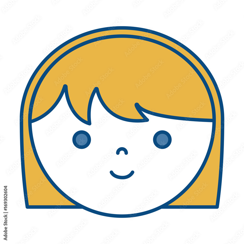 cartoon woman icon over white background colorful design vector illustration cartoon woman icon over white background colorful design vector illustration