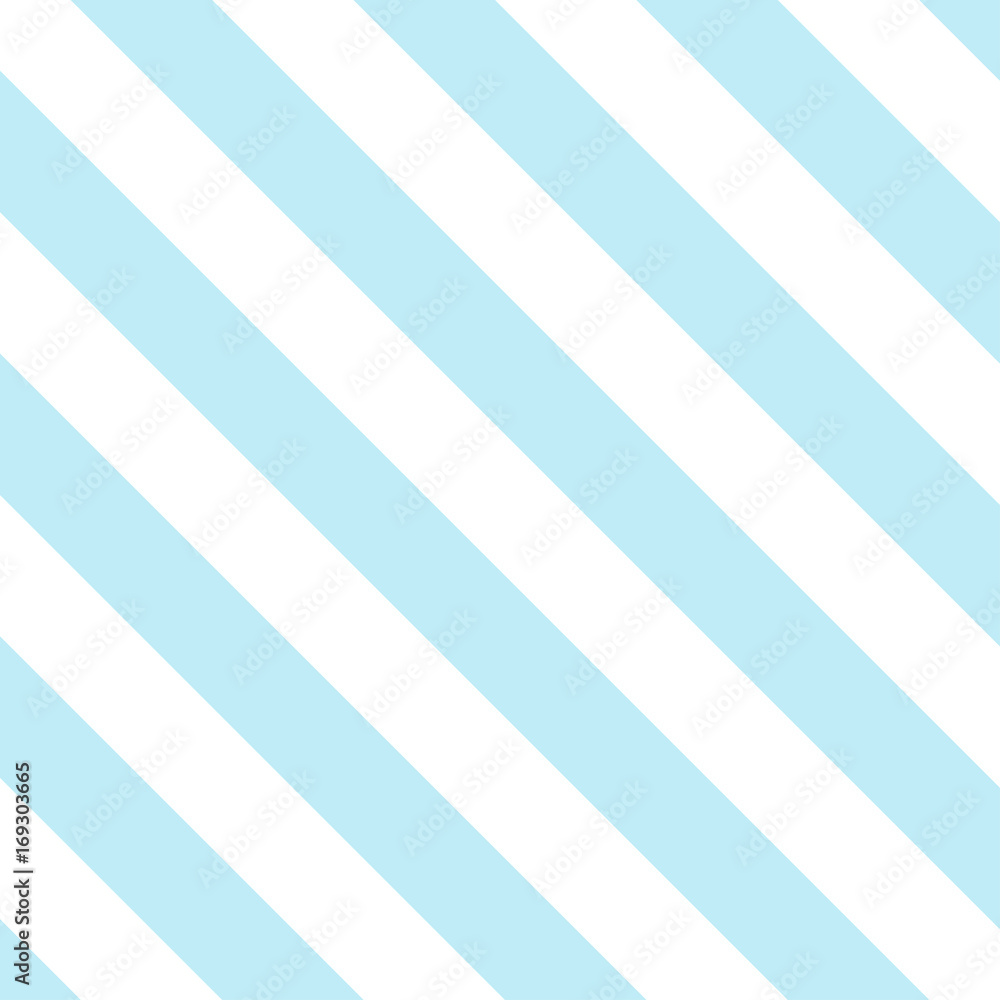 Fototapeta premium Pattern stripe seamless blue aqua and white colors design