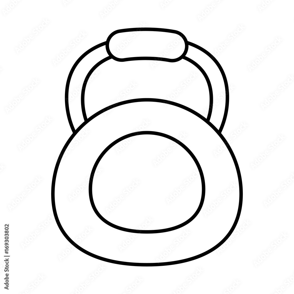dumbbell icon over white background vector illustration dumbbell icon over white background vector illustration