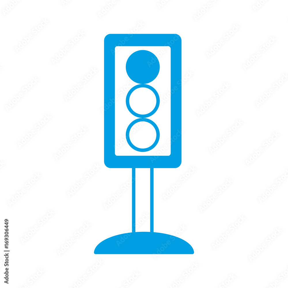 traffic light icon over white background vector illustration traffic light icon over white background vector illustration