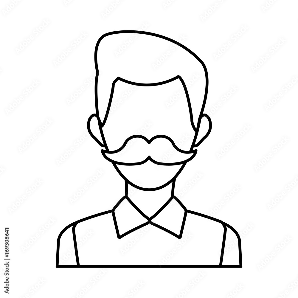 male avatar profile picture employee work vector illustration male avatar profile picture employee work vector illustration