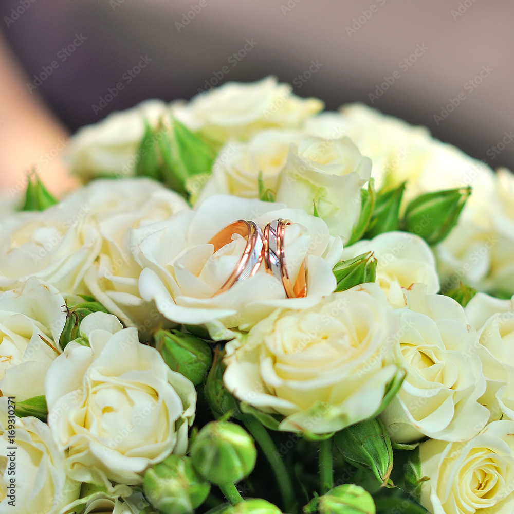 Beautiful wedding bouquet