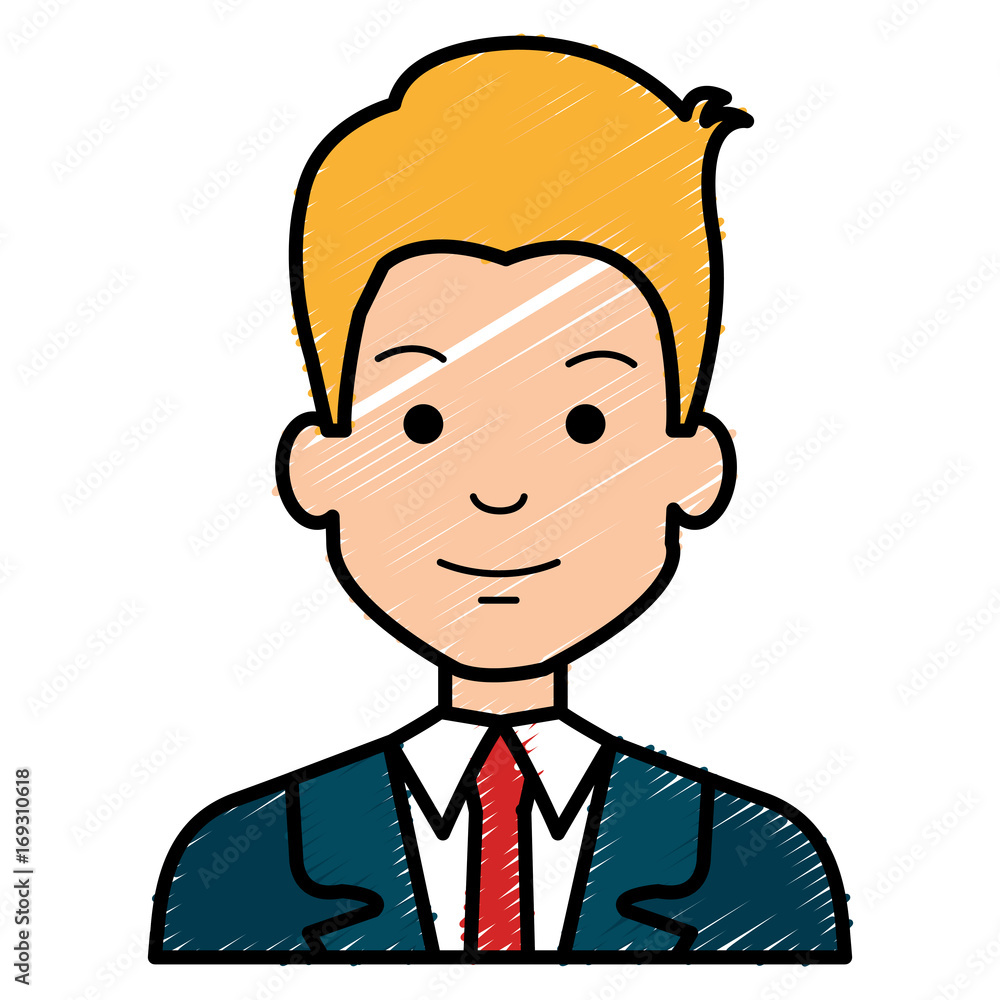 elegant businessman avatar character vector illustration design elegant businessman avatar character vector illustration design