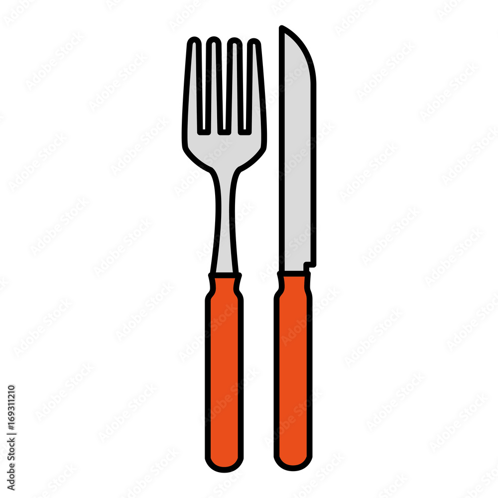 fork and knife cutlery isolated icon vector illustration design fork and knife cutlery isolated icon vector illustration design