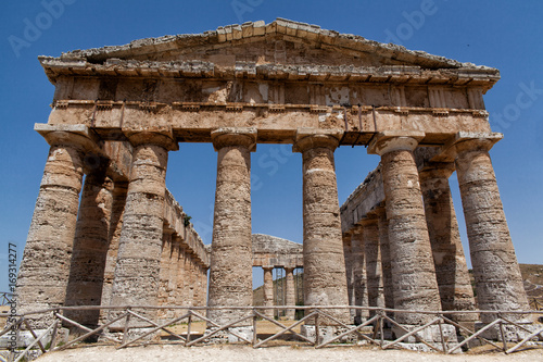 view od Temple Greek of Segesta