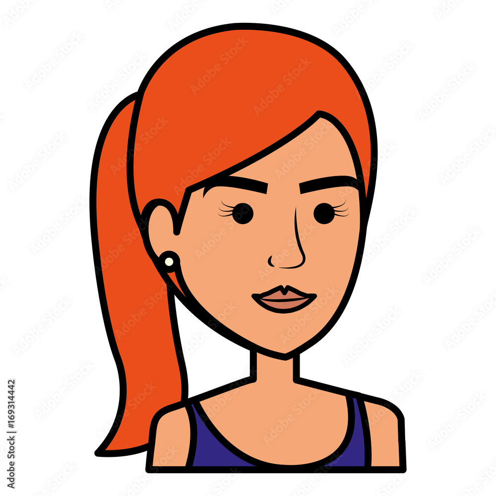 beautiful woman avatar character vector illustration design beautiful woman avatar character vector illustration design