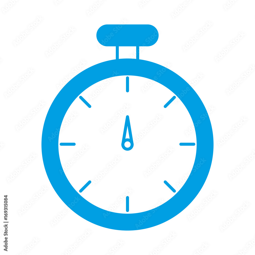 chronometer icon over white background vector illustration chronometer icon over white background vector illustration