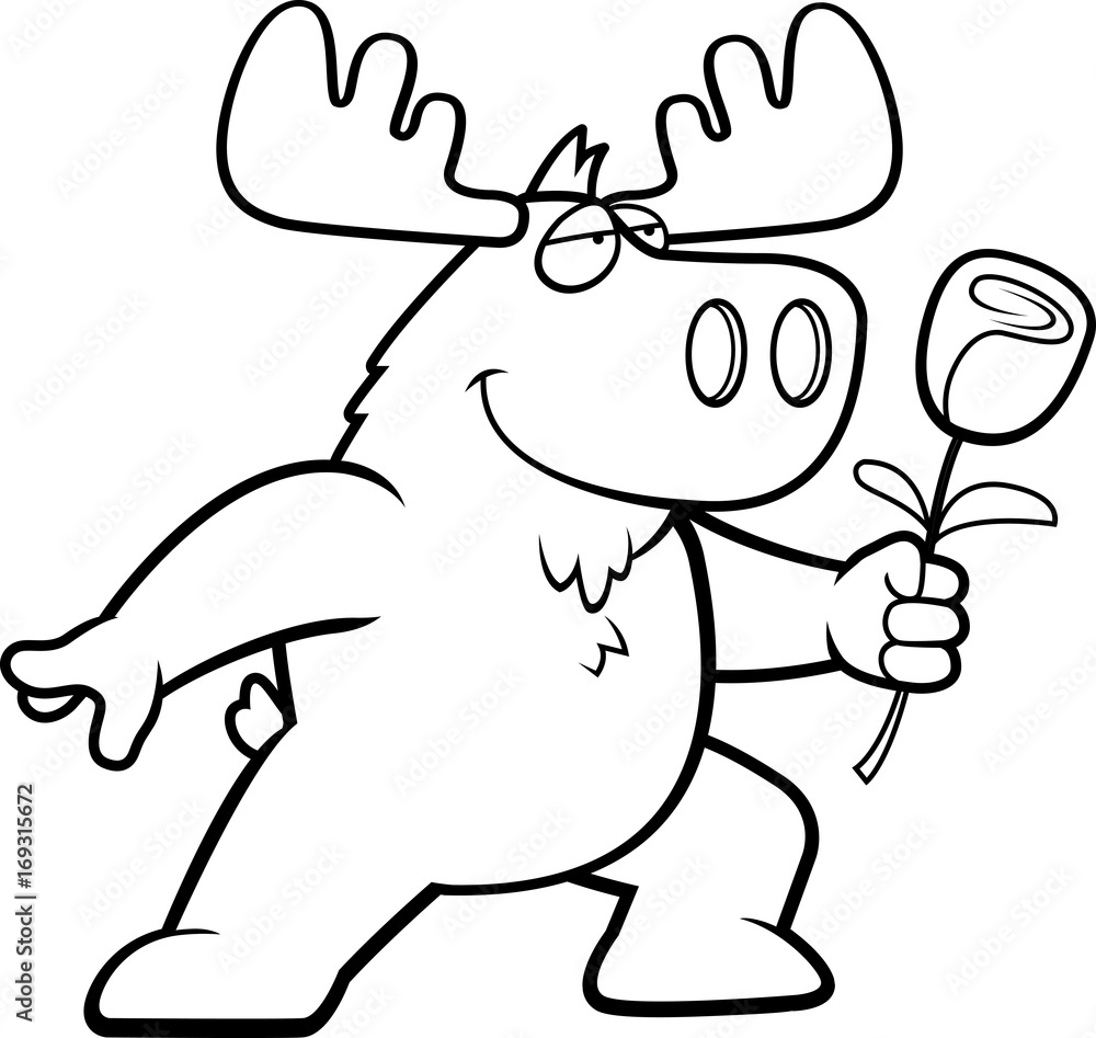 Fototapeta premium Moose Flower