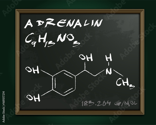 Adrenalin molecule image