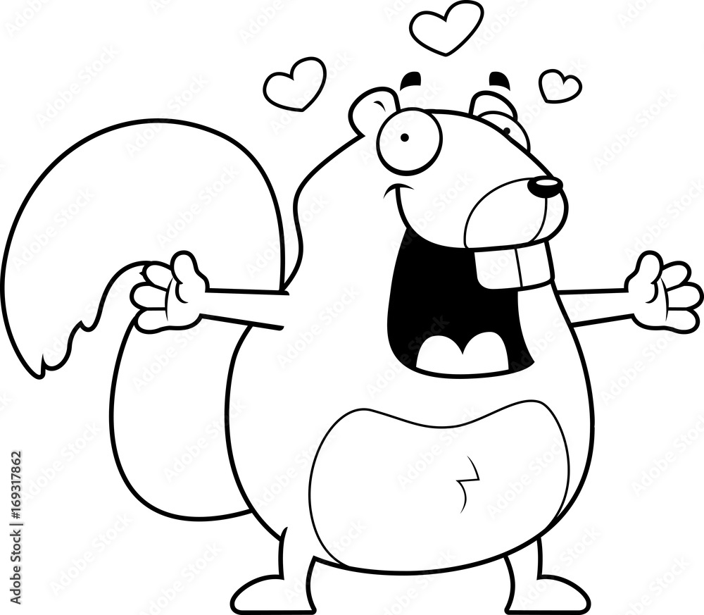 Squirrel Hug Squirrel Hug