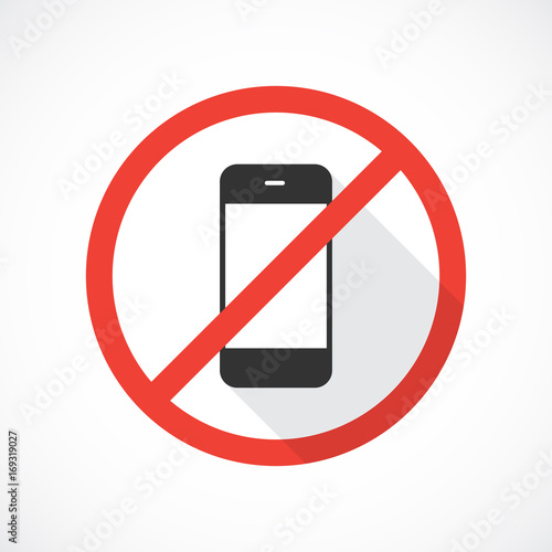 No cell phones icon