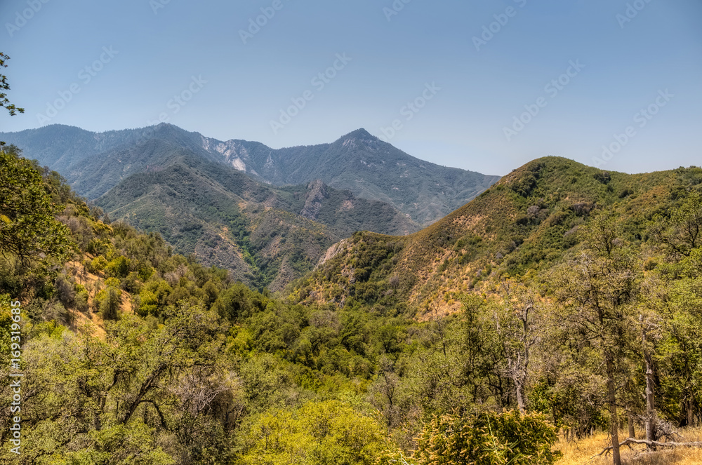 Mountain landscape at Sequoia National Park Mountain landscape at Sequoia National Park