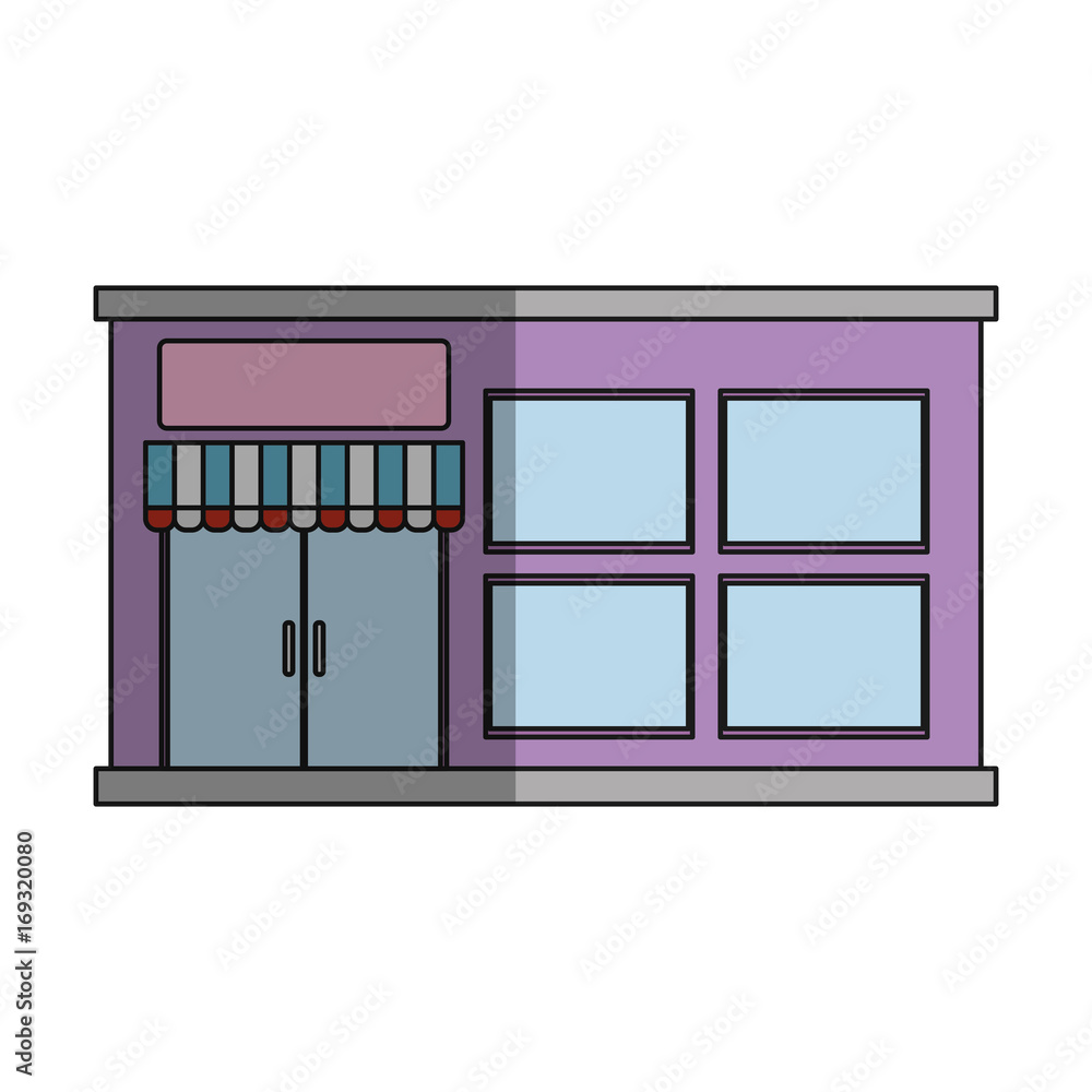 store icon over white background vector illustration store icon over white background vector illustration