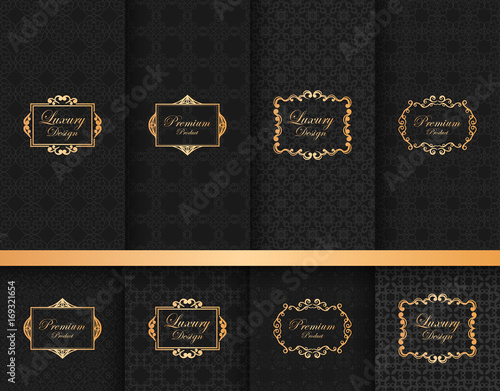 Set of vintage  frames border with beautiful filigree ornamental frame, decorative ornate vintage borders, retro element. Classic ornamental set of  vintage frames templates, borders and elements