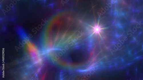 Wallpaper Mural rainbow color splash abstract background Torontodigital.ca