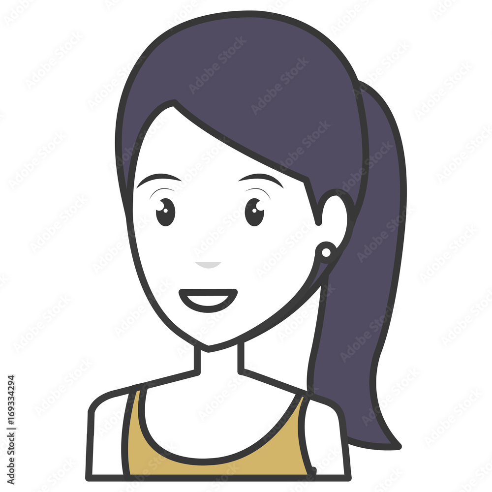 beautiful woman avatar character vector illustration design beautiful woman avatar character vector illustration design