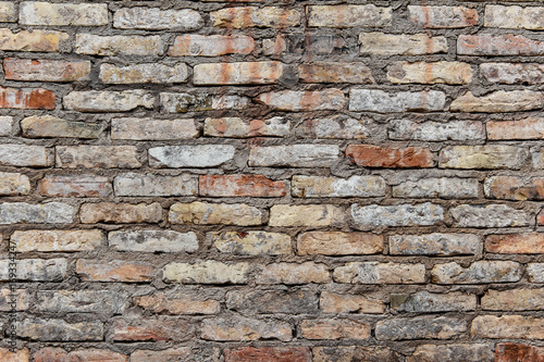 Background with brick wall texture. Surface of masonry.