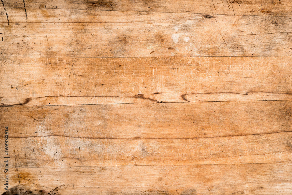 Old, scratched wooden board for background, wood texture Old, scratched wooden board for background, wood texture