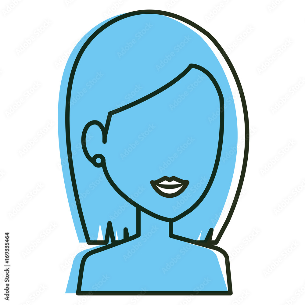 beautiful woman shirtless avatar character vector illustration design beautiful woman shirtless avatar character vector illustration design