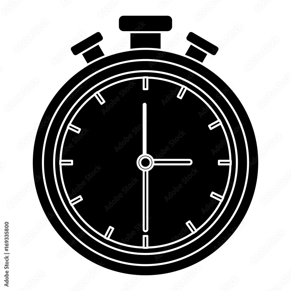 chronometer measure isolated icon vector illustration design chronometer measure isolated icon vector illustration design