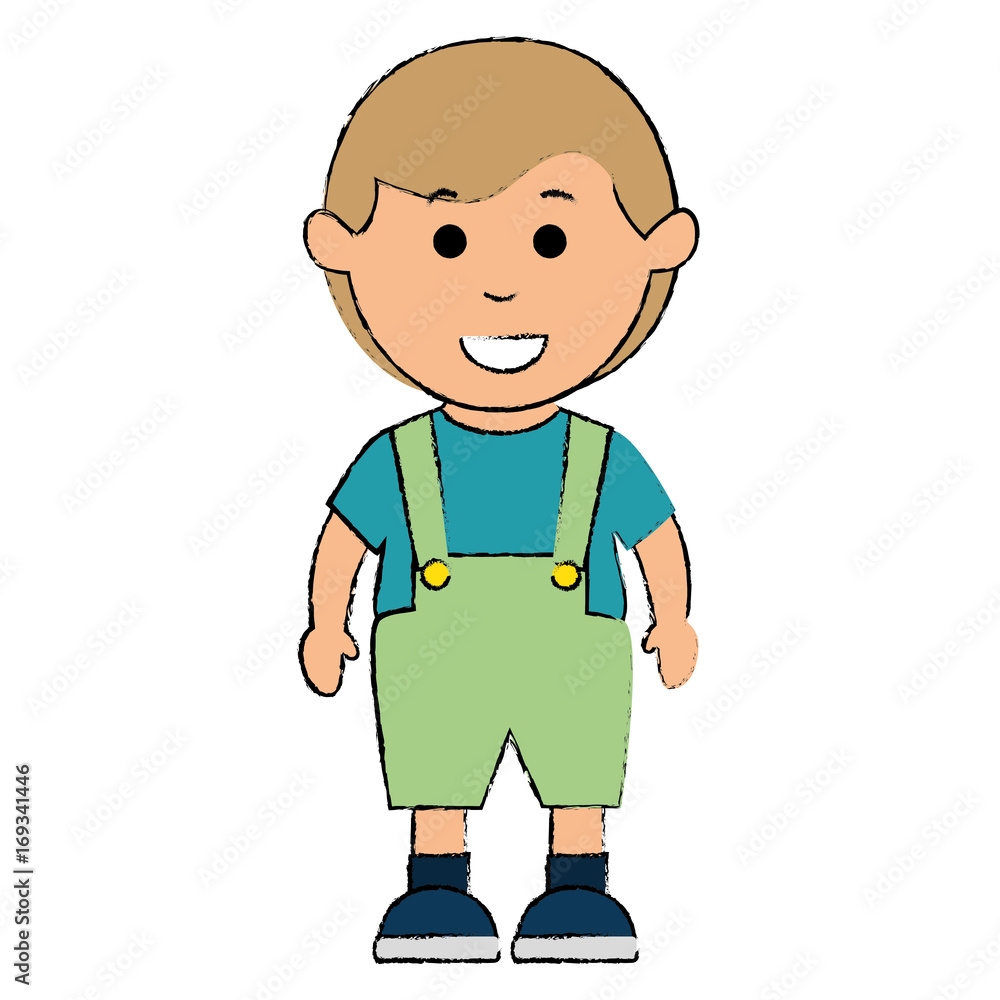 cute boy avatar character vector illustration design cute boy avatar character vector illustration design