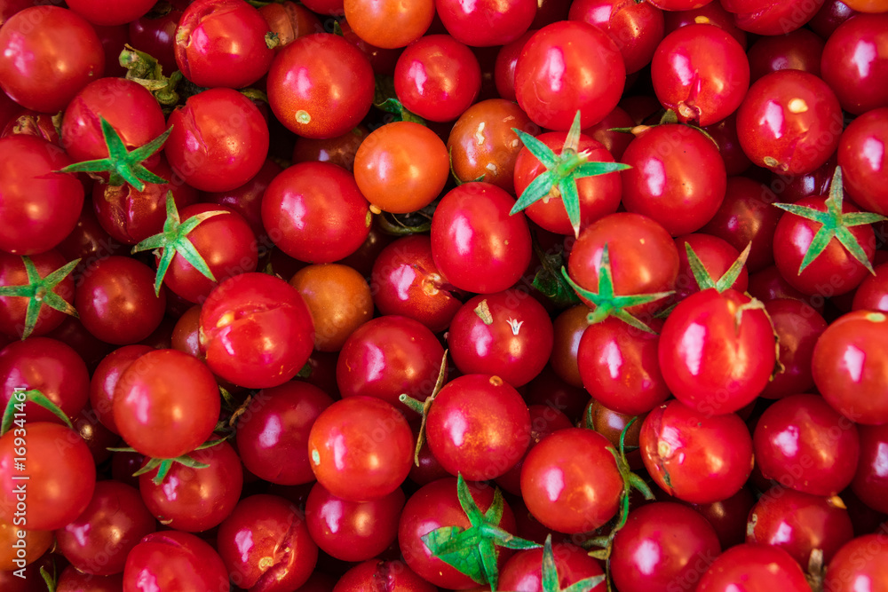 Tomato texture. Tomato background. Tomato with hull ,ready for the sauce