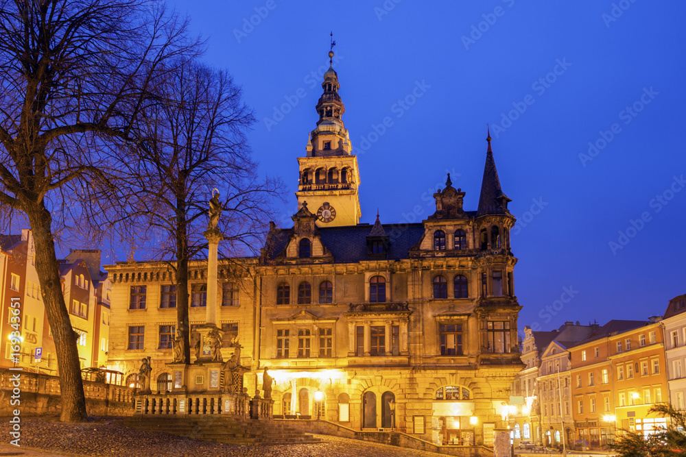 Fototapeta premium City Hall in Klodzko, Poland