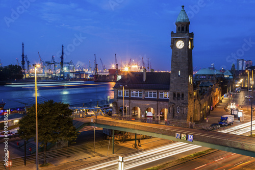 Hamburg St. Pauli architecture -St. Pauli Landing Stages