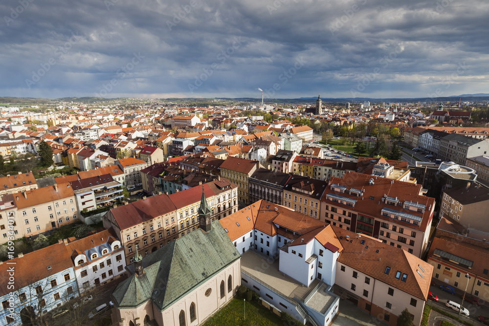    Panorama of Ceske Budejovice