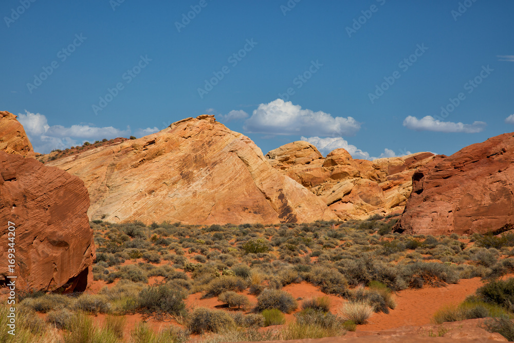 Valley of fire in United States Valley of fire in United States