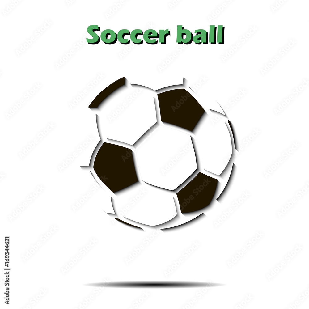 Obraz premium Soccer ball icon