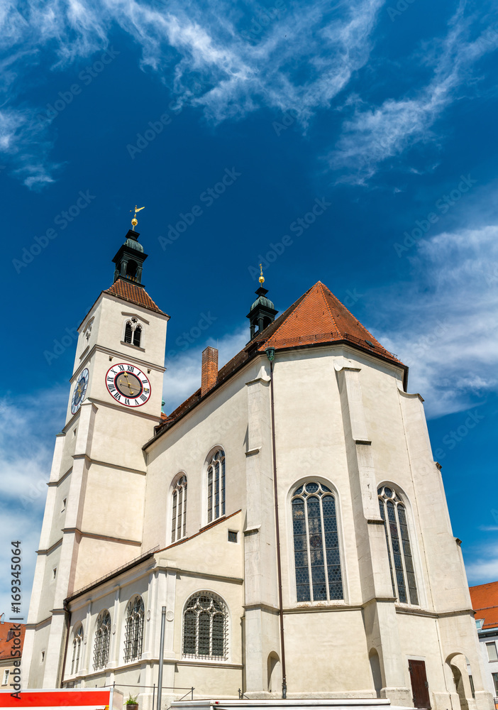 Neupfarrkirche Church in Regensburg, Germany