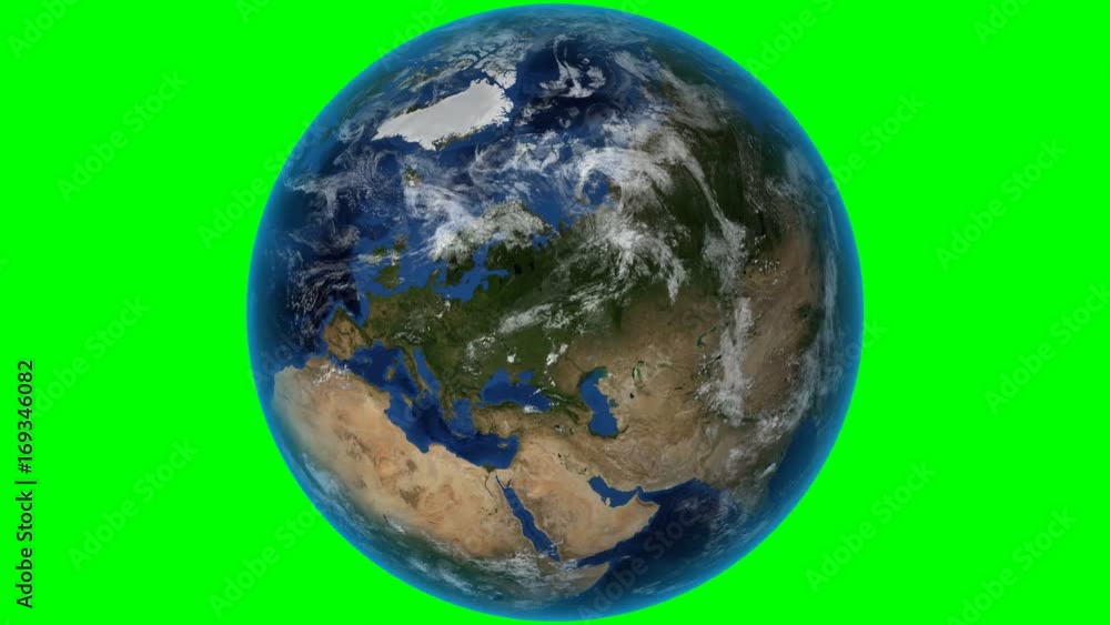 Norway. 3D Earth in space - zoom in on Norway outlined. Green screen background Norway. 3D Earth in space - zoom in on Norway outlined. Green screen background