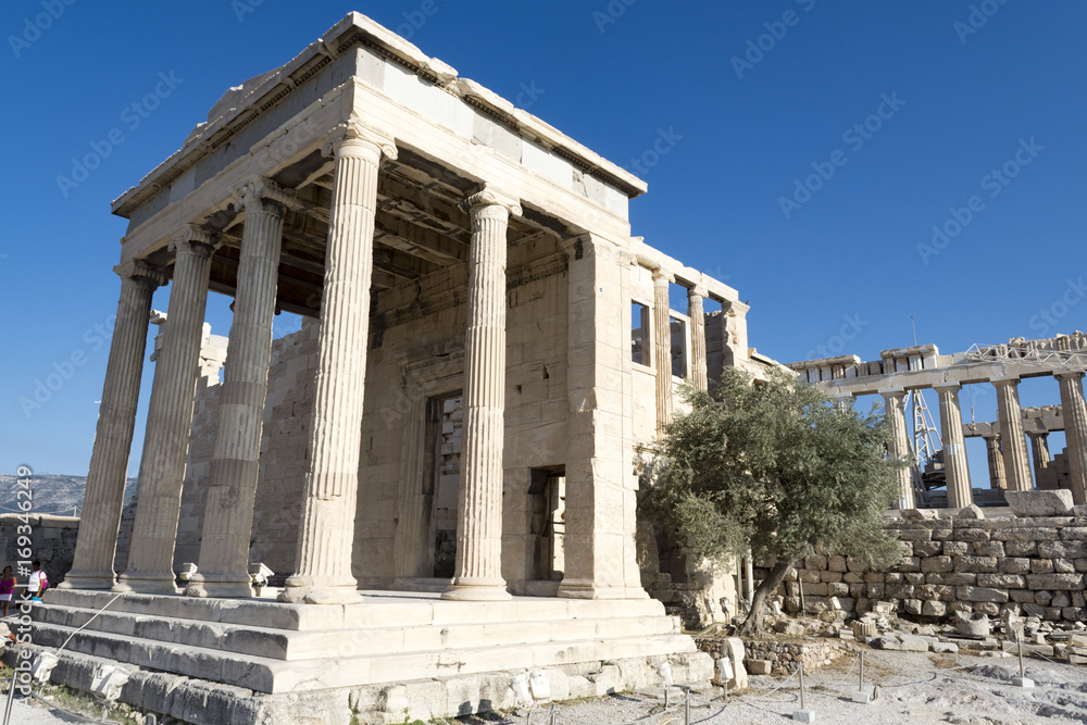 erechtheum in acropolis
