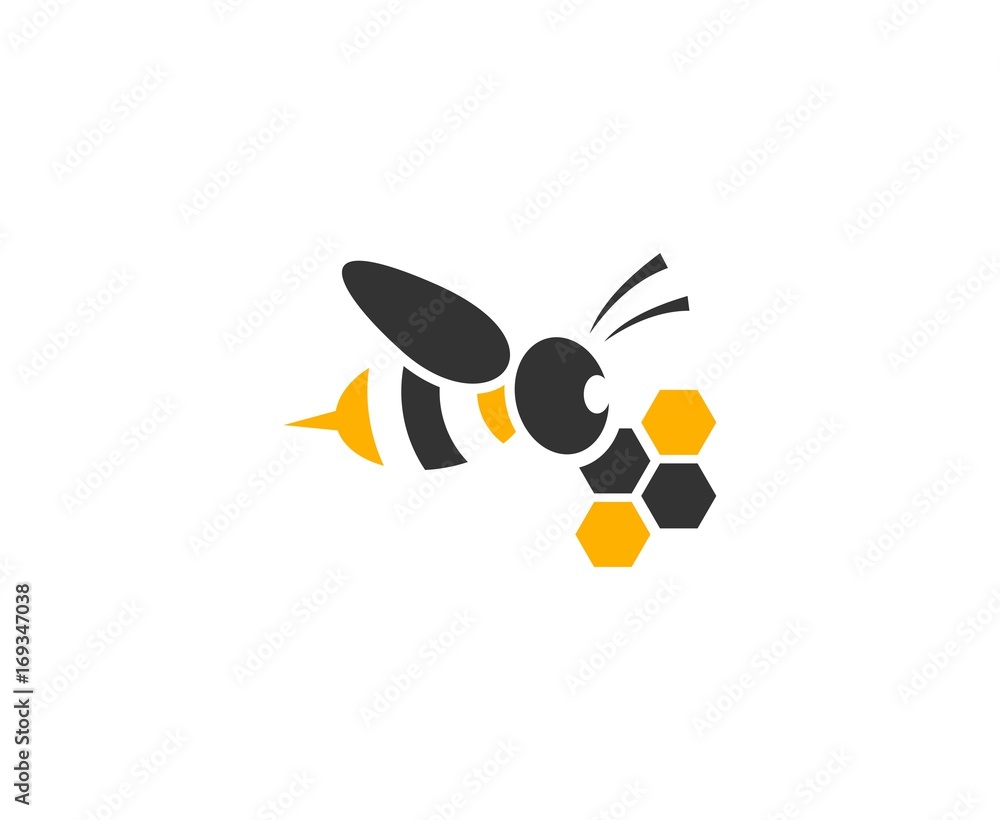 Fototapeta premium Bee logo