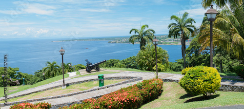 Obraz na płótnie Fort King George Scarborough Tobago