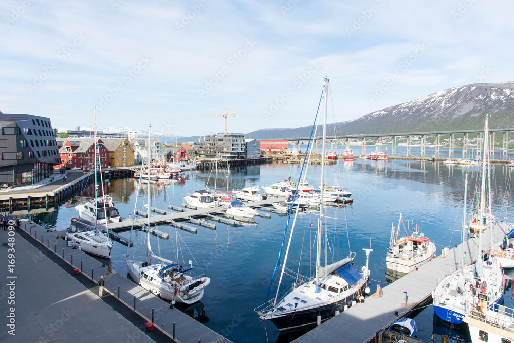Boats in Tromso