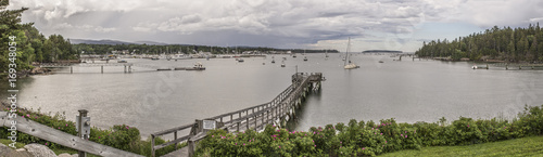 Southwest Harbor  Maine Panoramic