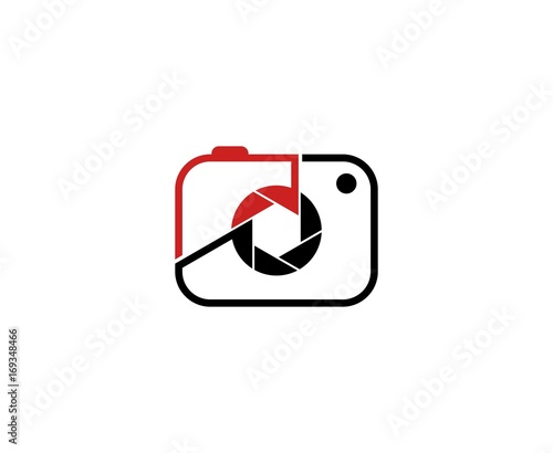 Obraz na płótnie Camera logo w salonie
